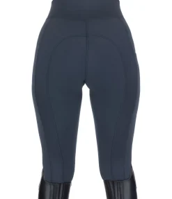 Equilibre Legging d'équitation thermique à basanes grip Valerie navy Sale