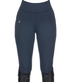 Equilibre Legging d'équitation thermique à basanes grip Valerie navy Sale