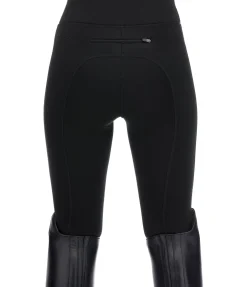 Equilibre Legging d'équitation thermique à basanes Grip enfant Elia noir Outlet