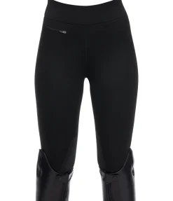 Equilibre Legging d'équitation thermique à basanes Grip enfant Elia noir Outlet