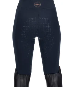 Felix Bühler Legging d'équitation thermique à fond intégral enfant Lene II bleu minuit Best