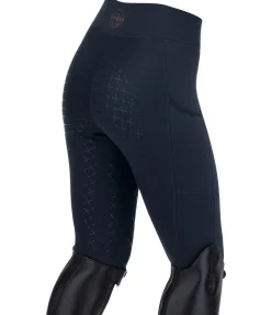 Felix Bühler Legging d'équitation thermique à fond intégral enfant Lene II bleu minuit Best