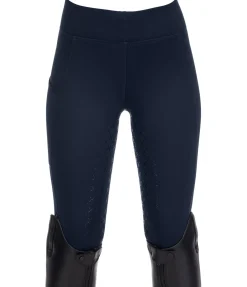 Felix Bühler Legging d'équitation thermique à fond intégral enfant Lene II bleu minuit Best