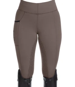 Equilibre Legging d'équitation thermique à fond intégral grip Kristen noix Hot