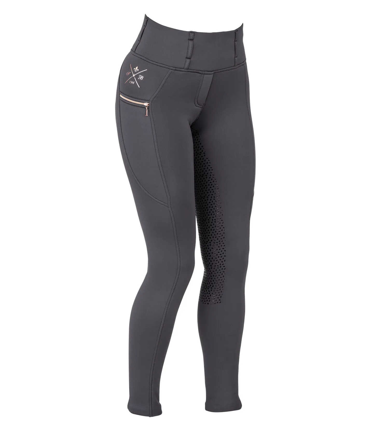 Felix Bühler Legging d'équitation thermique à fond intégral grip Kassandra carbone Online