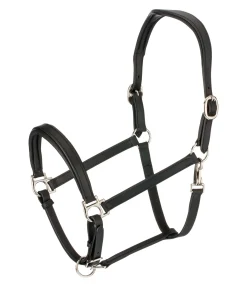 CLARIDGE HOUSE Licol en cuir Anatomical noir Clearance