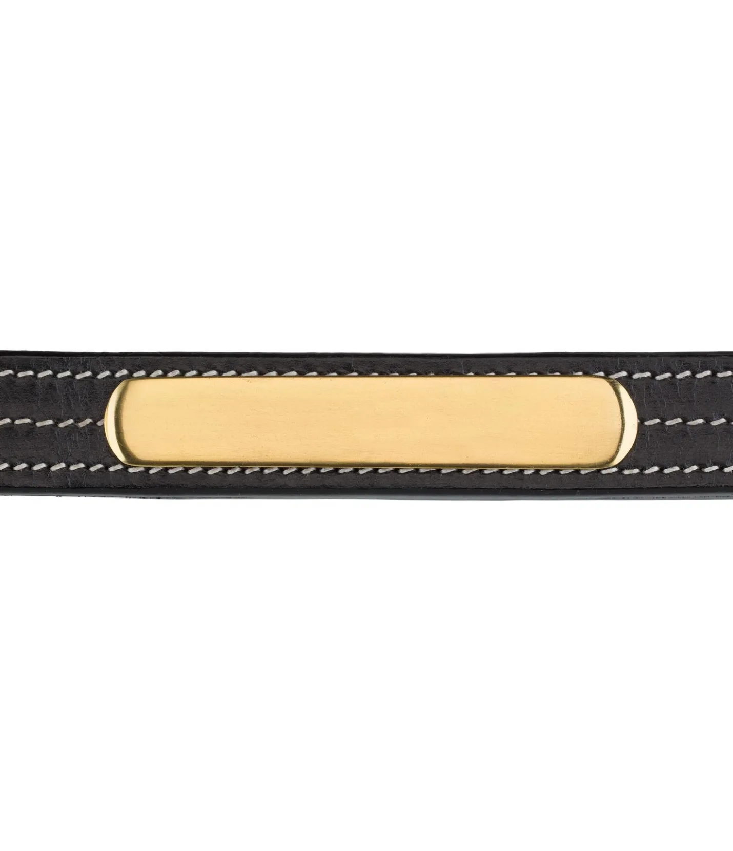 CLARIDGE HOUSE Licol en cuir Graveur noir Sale