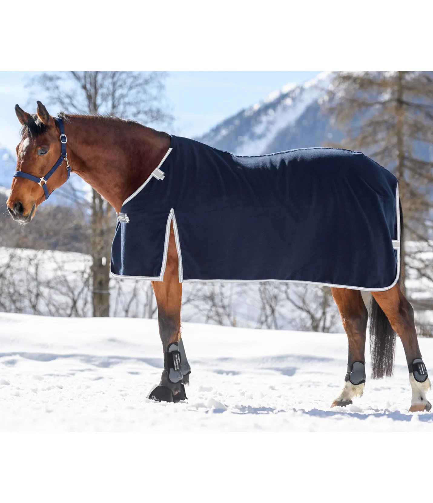 THERMO MASTER Liner polaire pour couverture à combiner Janice navy Discount