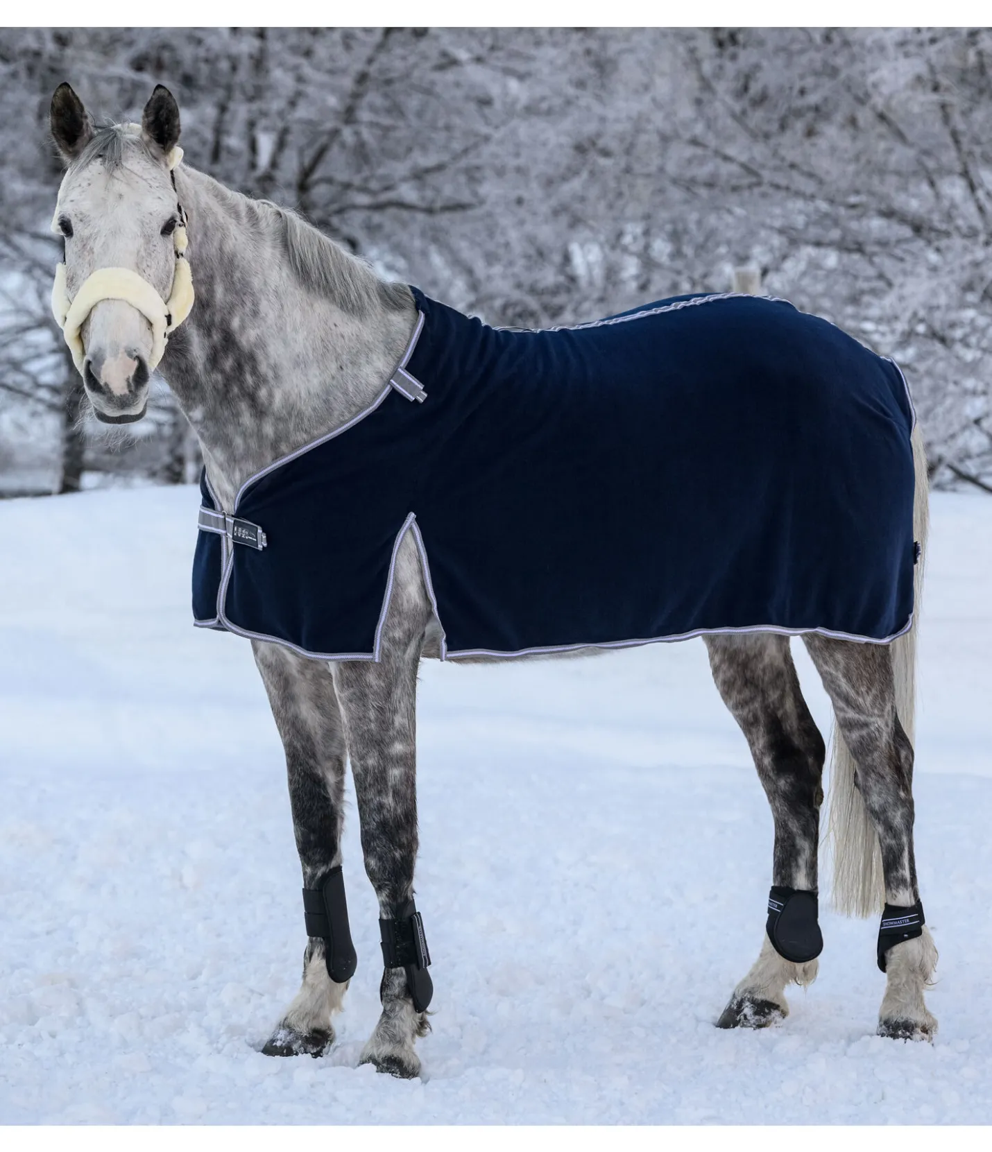 THERMO MASTER Liner polaire pour couverture à combiner Janice navy Discount