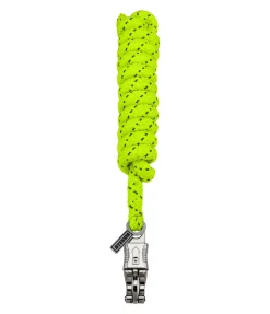 STEEDS Longe avec mousqueton anti-panique Shiny jaune Clearance