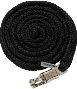 SHOWMASTER Longe avec mousqueton anti-panique Durable noir/argenté Outlet