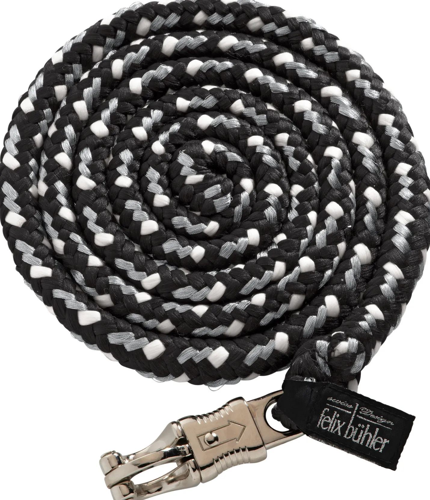 Felix Bühler Longe avec mousqueton anti-panique Sparkling II noir Discount