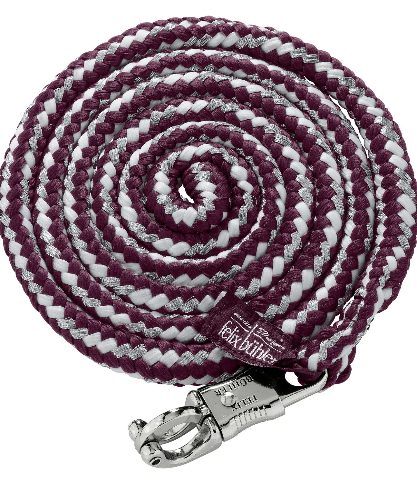 Felix Bühler Longe avec mousqueton anti-panique Sparkling II noir-violet