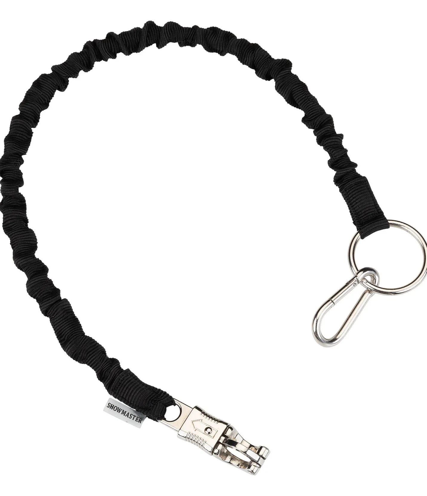 SHOWMASTER Longe d'attache de transport Flexi noir Sale