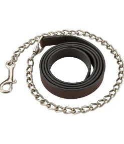 STONEDEEK Longe de présentation en cuir marron foncé Hot