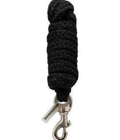 SHOWMASTER Longe pour poulain et shetland Durable noir/argenté Sale