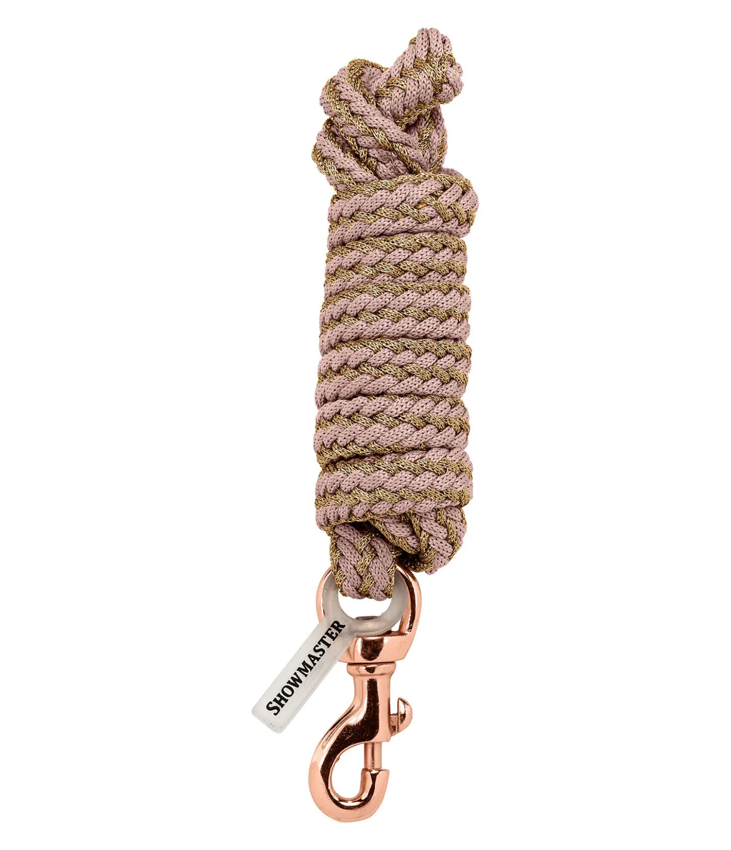 Felix Bühler Longe pour poulain et shetland SHOWMASTER Shimmering rose givrée Hot
