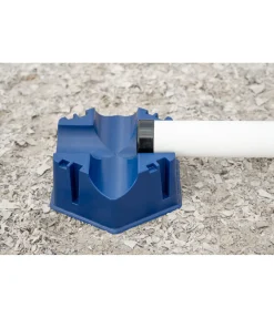 SHOWMASTER Lot de 6 mini-blocs pour cavalettis bleu