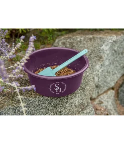 SHOWMASTER Mangeoire à muesli 10 L noir-violet