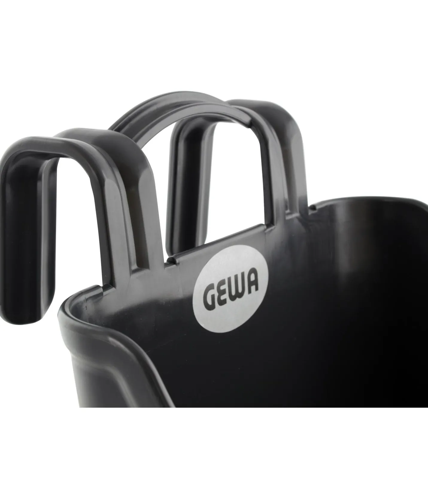 GEWA Mangeoire à suspendre avec poignée, 12 L gris Best