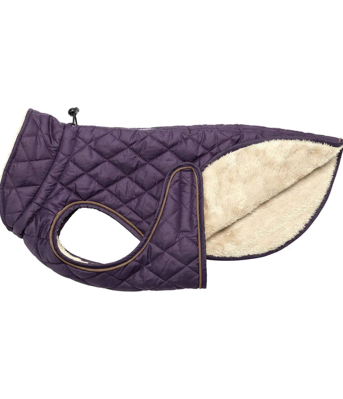 sugar dog Manteau avec doublure en polaire Teddy pour chien Archie, 160 g violet foncé Best