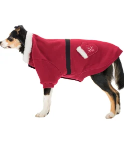 sugar dog Manteau de Noël en polaire Santa's Dream rouge New