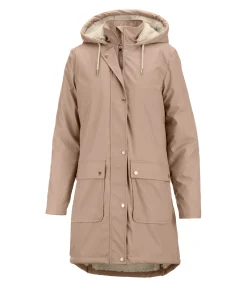 Felix Bühler Manteau de pluie avec doublure en fourrure Teddy Paris latte macchiato Sale