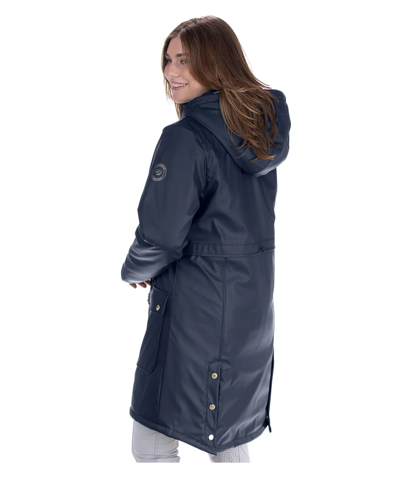 Felix Bühler Manteau de pluie avec doublure en fourrure Teddy Paris navy Discount