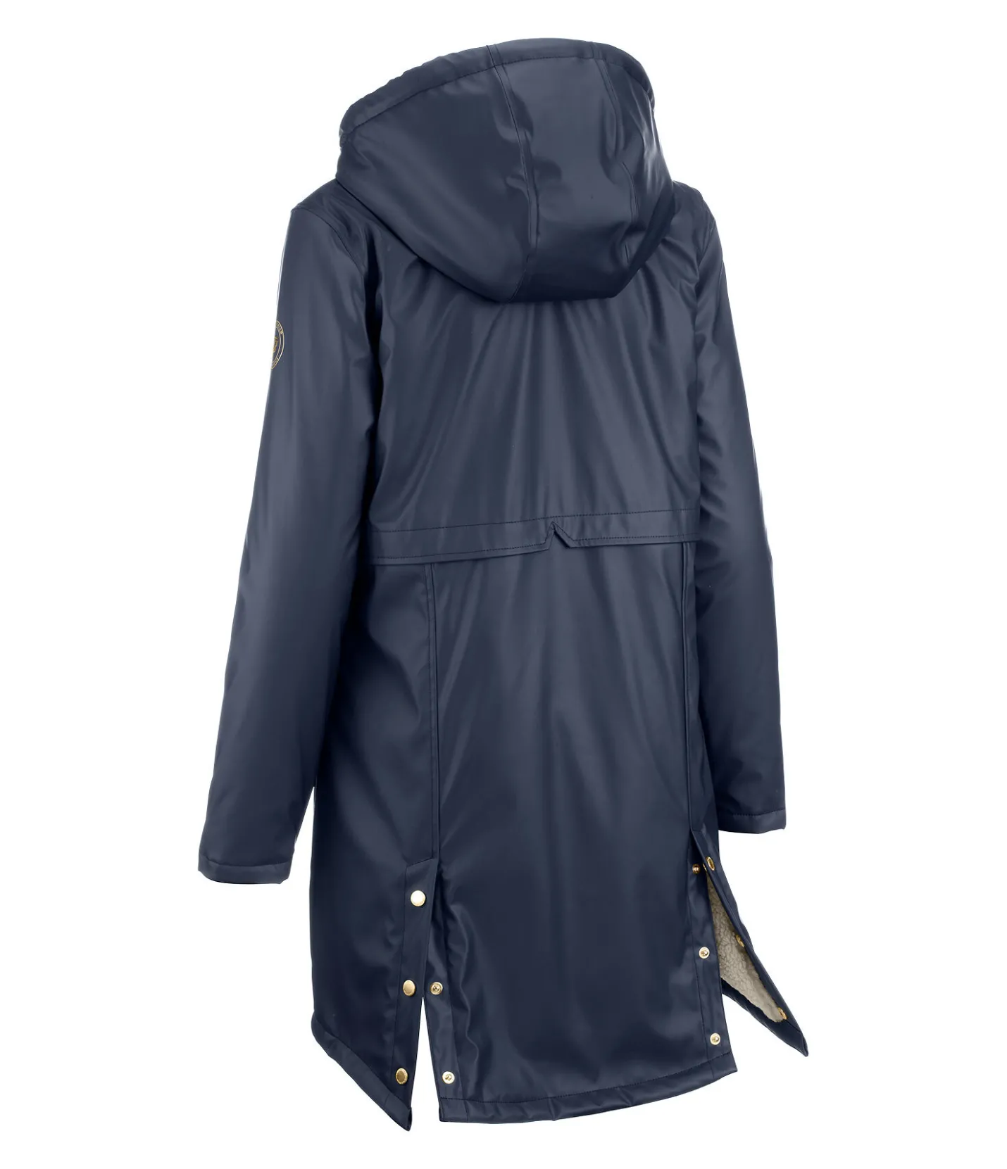 Felix Bühler Manteau de pluie avec doublure en fourrure Teddy Paris navy Discount