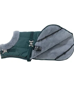 sugar dog Manteau d'hiver pour chien avec doublure en fourrure Teddy Gizmo, 200 g thé vert Clearance