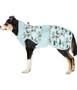 sugar dog Manteau d'hiver pour chien Candy Cane, 120 g bleu hiver Hot