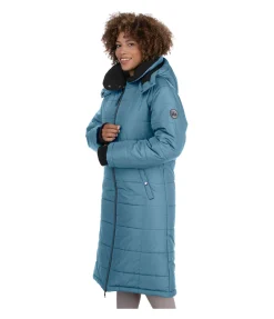STEEDS Manteau d'équitation à capuche Davos II aquamarine Clearance