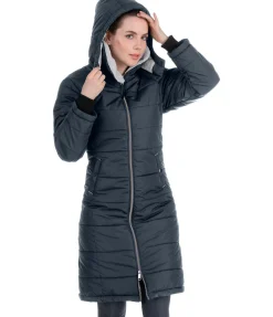 STEEDS Manteau d'équitation à capuche Davos II navy