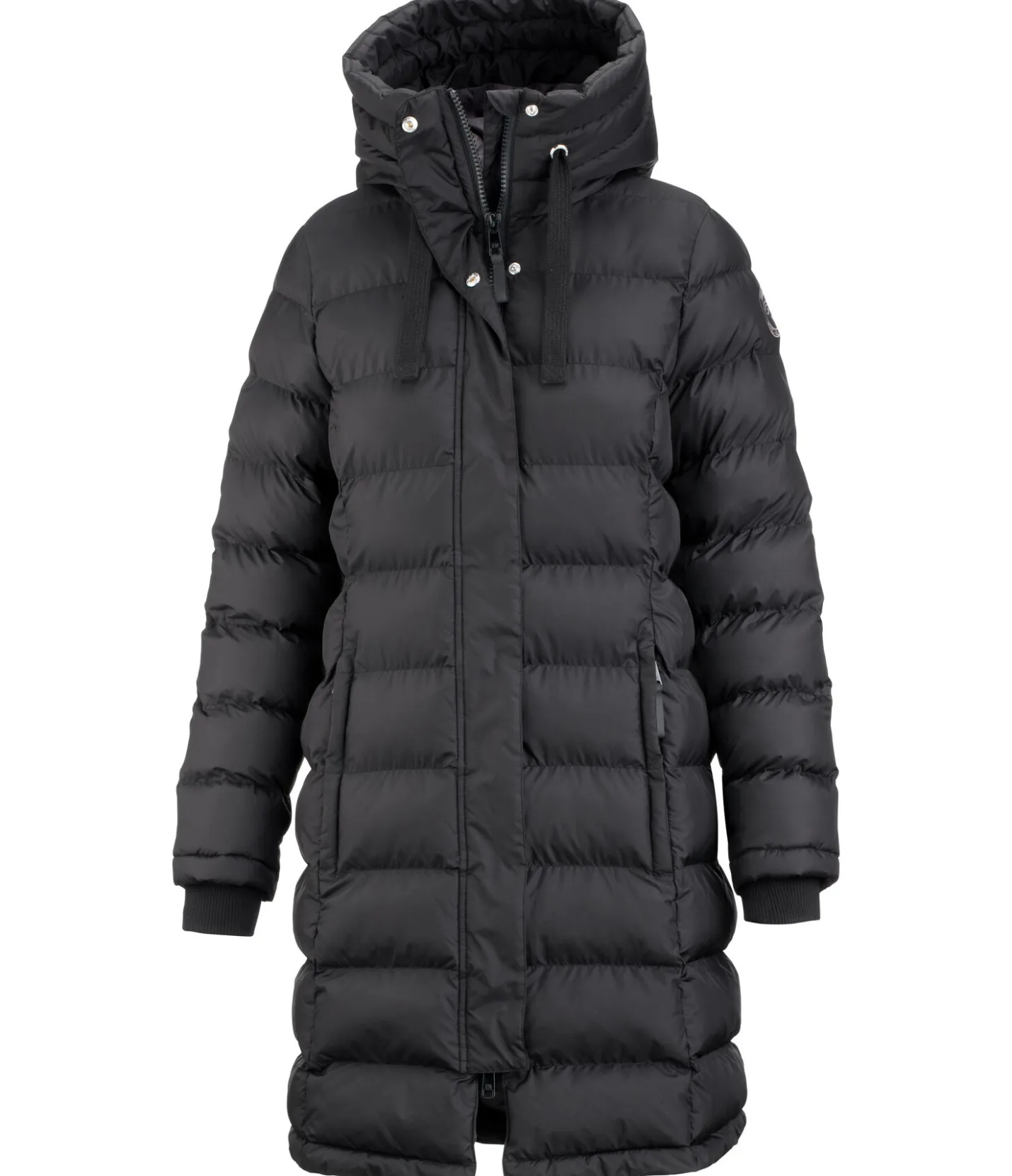 Felix Bühler Manteau d'équitation matelassé à capuche Minou noir Best