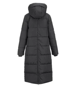 Felix Bühler Manteau d'équitation matelassé à capuche Anne noir Clearance