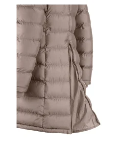 Felix Bühler Manteau d'équitation matelassé à capuche Minou noisette New