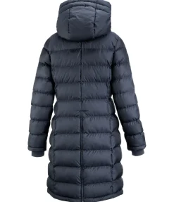 Felix Bühler Manteau d'équitation matelassé à capuche Minou navy New