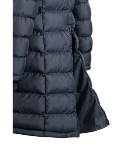 Felix Bühler Manteau d'équitation matelassé à capuche Minou navy New