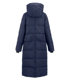 Felix Bühler Manteau d'équitation matelassé à capuche Anne navy classique