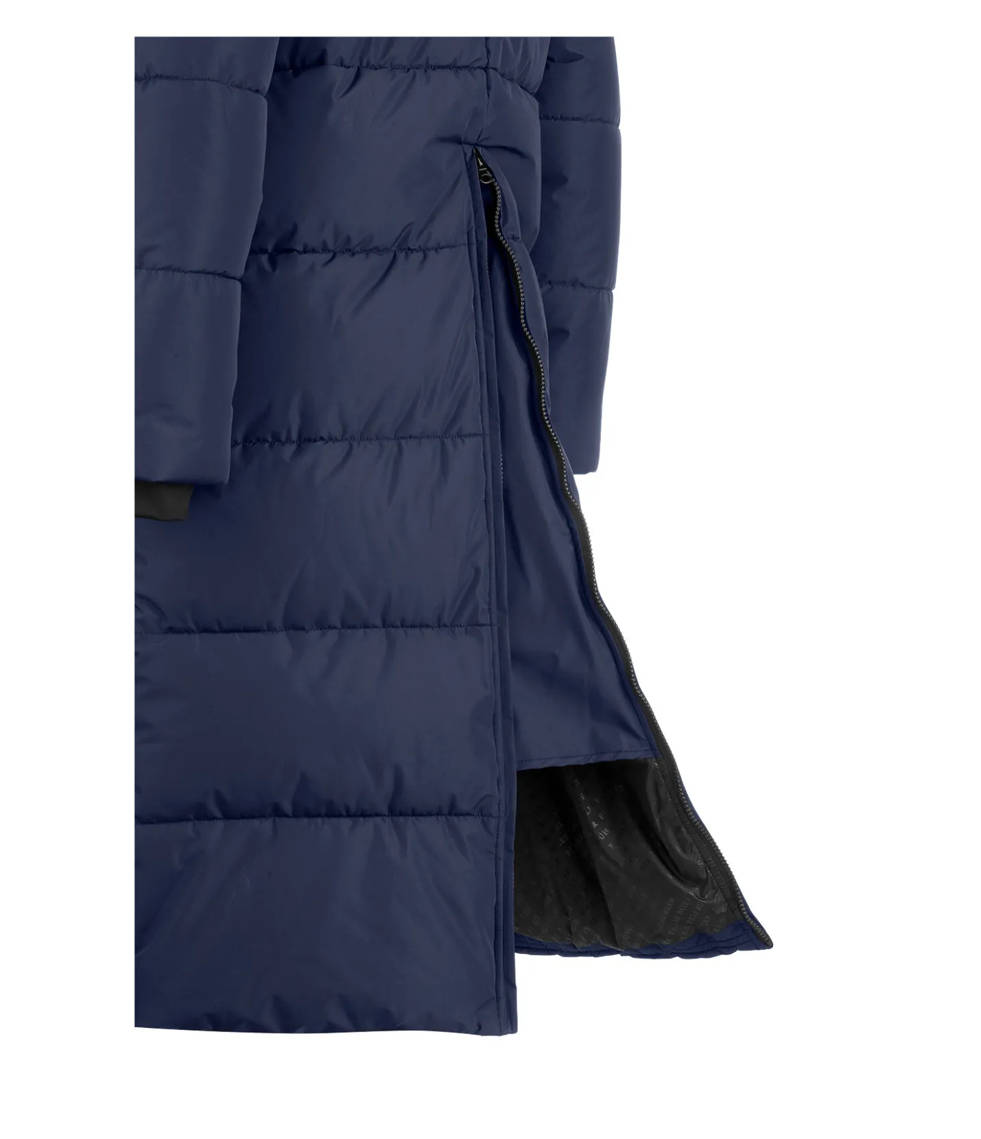 Felix Bühler Manteau d'équitation matelassé à capuche Anne navy classique