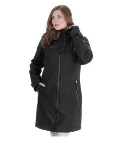 Felix Bühler Manteau d'équitation softshell à capuche Aurelie noir New