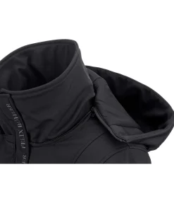 Felix Bühler Manteau d'équitation softshell à capuche Aurelie noir New