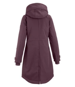 Felix Bühler Manteau d'équitation softshell à capuche Aurelie prune Sale