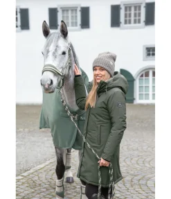 Felix Bühler Manteau d'équitation technique à capuche Amelie forêt Hot