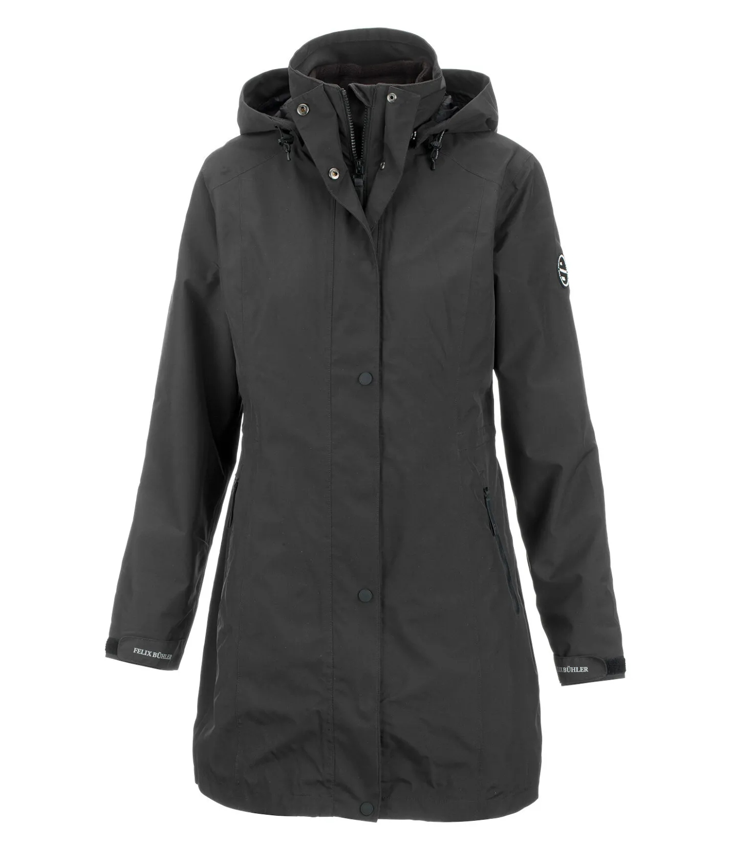 Felix Bühler Manteau d'équitation technique 3 en 1 à capuche Phoebe noir Sale