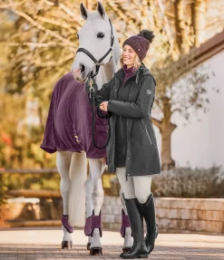 Felix Bühler Manteau d'équitation technique 3 en 1 à capuche Phoebe noir Sale