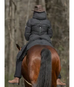 TWIN OAKS Manteau d'équitation technique LED Light Me Up noir New