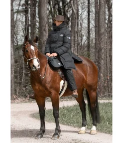 TWIN OAKS Manteau d'équitation technique LED Light Me Up noir New
