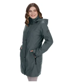Felix Bühler Manteau d'équitation technique 3 en 1 à capuche Phoebe thé vert New