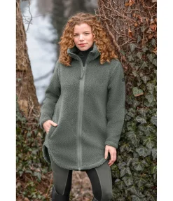 Felix Bühler Manteau en polaire Teddy Chiara vert pastel Best